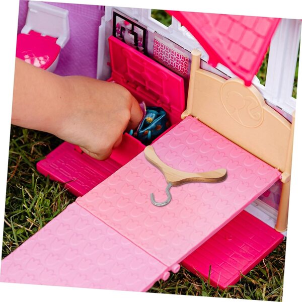 Set mit 10 Mini-Holzgürteln für Puppenkleidung 7,5 cm – Miniatur-Wohnaccessoires