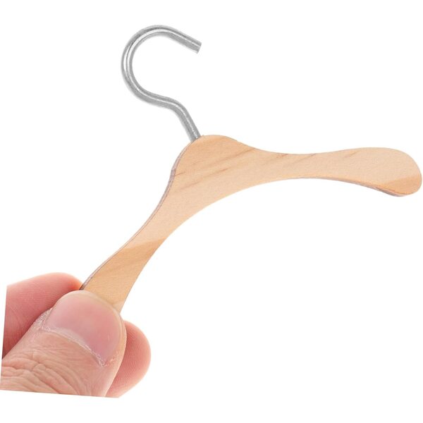 Set mit 10 Mini-Holzgürteln für Puppenkleidung 7,5 cm – Miniatur-Wohnaccessoires