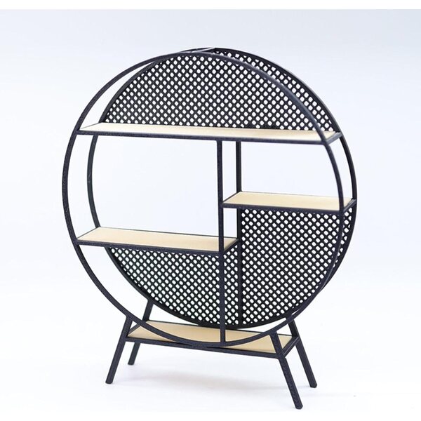 Scaffale miniatura casa delle bambole 1:12 in PLA, espositore realistico 15x3,2x17,8 cm