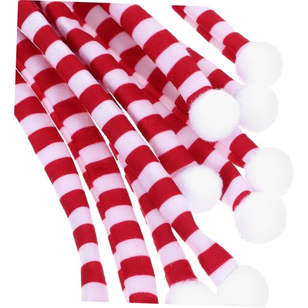 10 Mini-Kawaii-Schals für Weihnachtsdekorationen und DIY-Zubehör für Puppen