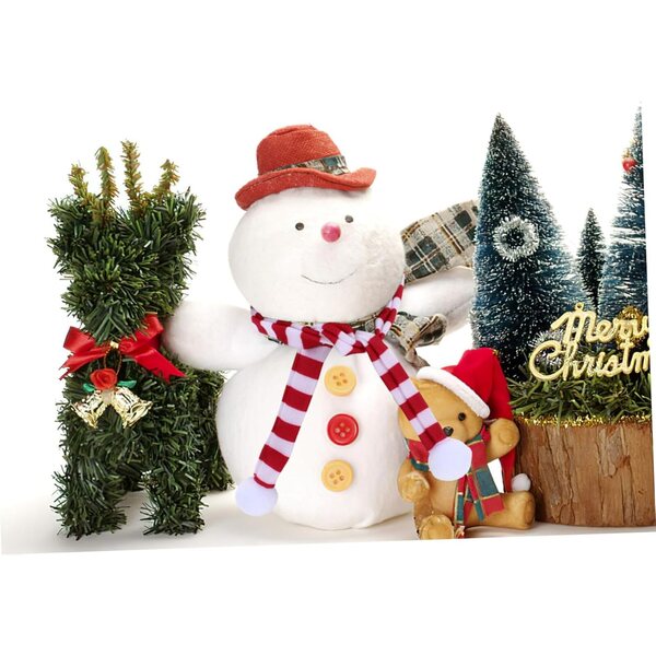 10 Mini-Kawaii-Schals für Weihnachtsdekorationen und DIY-Zubehör für Puppen