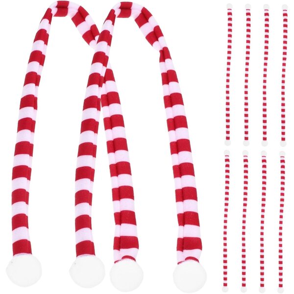 Set 10 Mini Foulards Decorativi per bambole e Bottiglie - Accessori DIY Kawaii