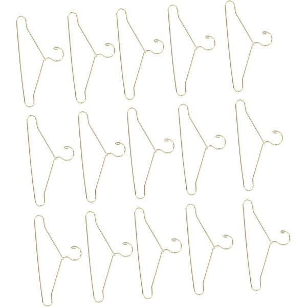 GARVALON Set mit 25 goldenen Mini-Metallgürteln für Puppenkleidung, 10 x 4,8 cm