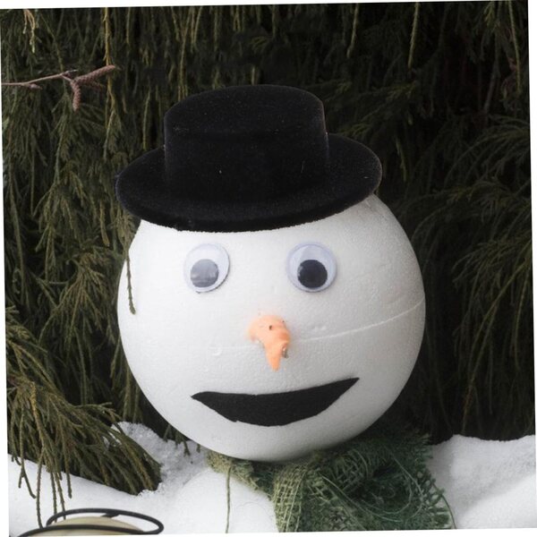 10 Mini Cappelli Alti Nero Floccati in Resina per bamboles, Accessori Handmade DIY
