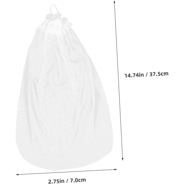 Voile da Sposa per Bambole Accessorio Leggero per Matrimoni e Foto