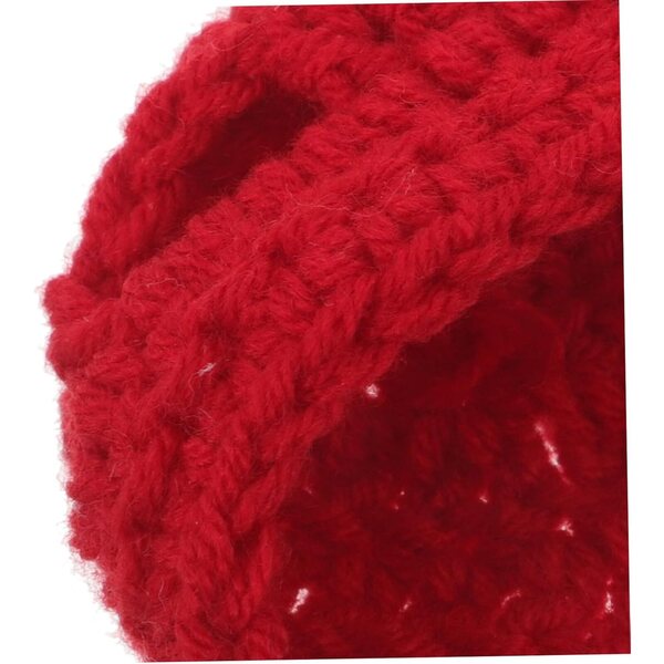 Set 6 Mini Cappelli in Lana per Bambole e Piccoli Animali - Accessori Decorativi