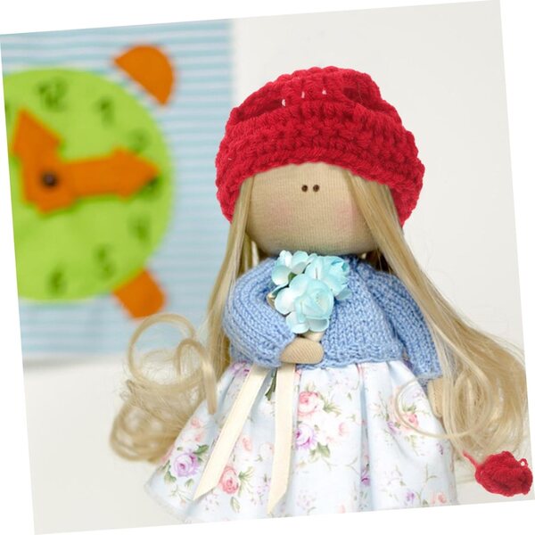 Mini cappelli natalizi PartyKindom 6 pezzi in filato per decorazioni e DIY