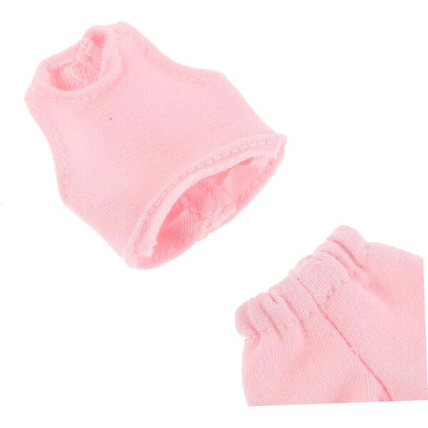UPKOCH 4 Set Sommerkleidung für 30 cm Puppen – Weste und Sporthose