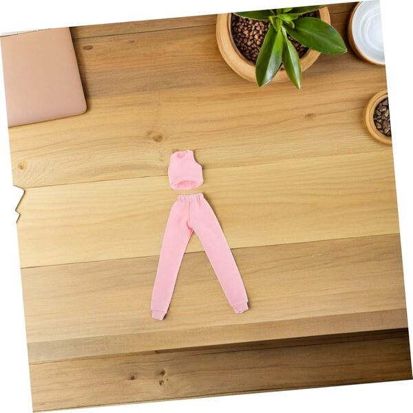 UPKOCH 4 Set Sommerkleidung für 30 cm Puppen – Weste und Sporthose