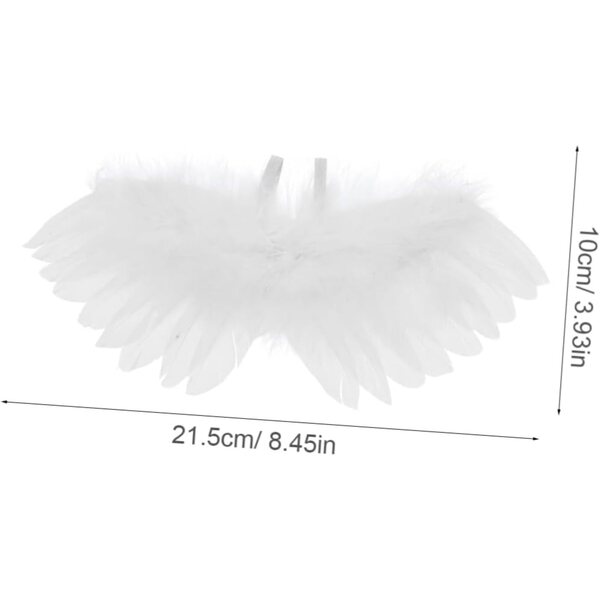 Accessori Miniature Angelo per Bambole in Cotone: Perfetti per Halloween e Natale