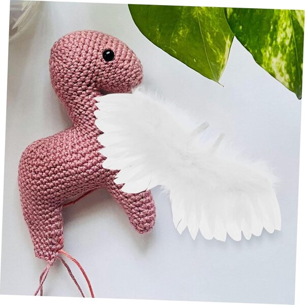 Accessori Miniature Angelo per Bambole in Cotone: Perfetti per Halloween e Natale