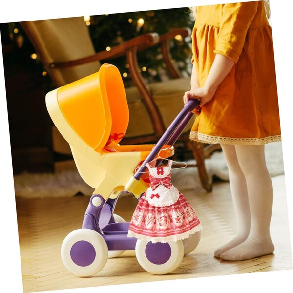 Set 25 Mini Cintre in Metallo per Vestiti Bambole, Organizzatore Casa Delle Bambole