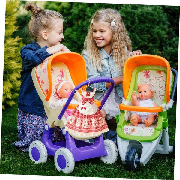 Set 25 Mini Cintre in Metallo per Vestiti Bambole, Organizzatore Casa Delle Bambole