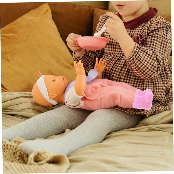 KOMBIUDA 5 Paar mehrfarbige Socken für Puppen und Actionfiguren, elegant und einfach zu tragen