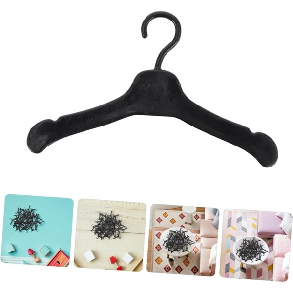 KOMBIUDA 100 Mini-Kunststoffkästen für Puppenkleidung, kreativer Organizer