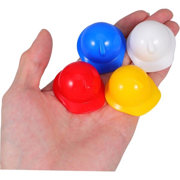 Mini Caschi di Sicurezza Colorati PartyKindom 40 Pezzi per Decorazioni e Feste