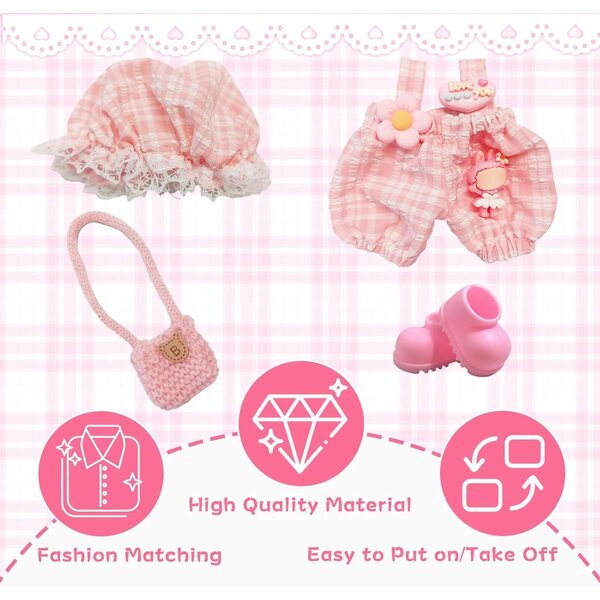 Abbigliamento per bambole da 17 cm - Completi moda per bambole WanderGo