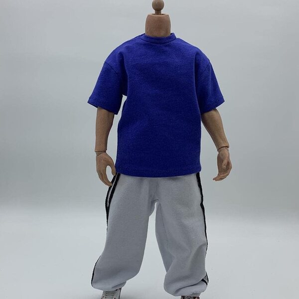 Abbigliamento per Bambole Uomo 12 Pollici - T-Shirt e Pantaloni Fatti a Mano