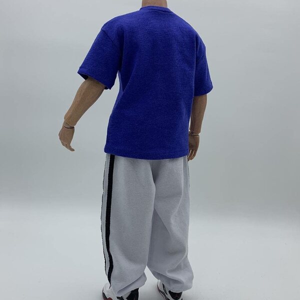 Abbigliamento per Bambole Uomo 12 Pollici - T-Shirt e Pantaloni Fatti a Mano