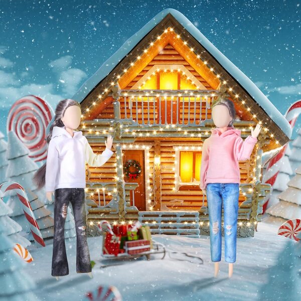 Bencailor Set 8 Abiti Invernali per Bambola 29,8 cm in Cotone e Jeans