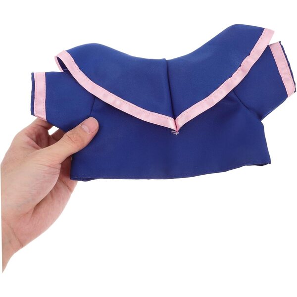 Costume in peluche per diploma con vestito, cappello e certificato per bambole 30 cm