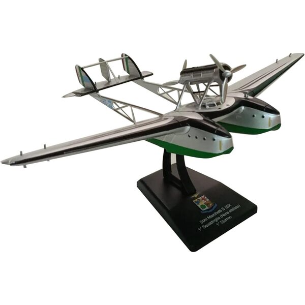 SIAI-Marchetti S.55X WWII-Legierungsmodell im Maßstab 1:144, FlyingBoat, Sammlerstück
