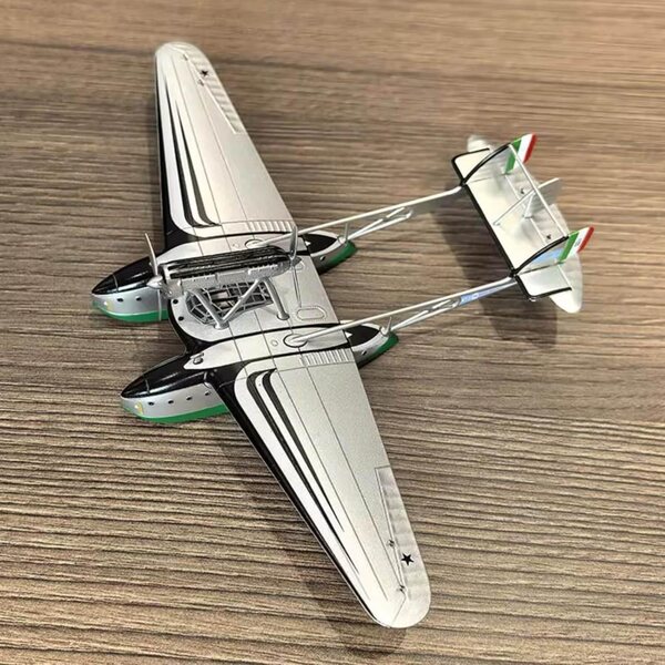 SIAI-Marchetti S.55X WWII-Legierungsmodell im Maßstab 1:144, FlyingBoat, Sammlerstück