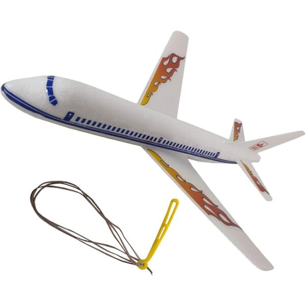 DECHOUS Avion Schaumstoff-Volant für Kinder, sicheres und unterhaltsames Spielen im Freien