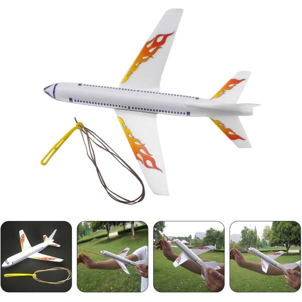 DECHOUS Avion Schaumstoff-Volant für Kinder, sicheres und unterhaltsames Spielen im Freien