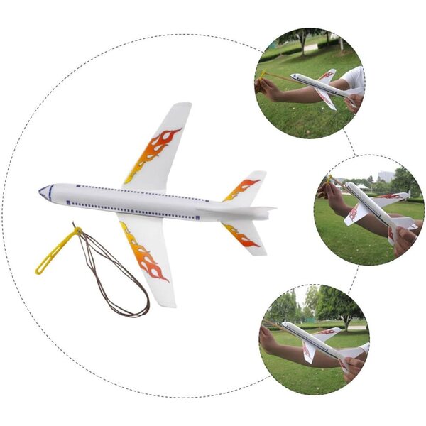 DECHOUS Avion Schaumstoff-Volant für Kinder, sicheres und unterhaltsames Spielen im Freien