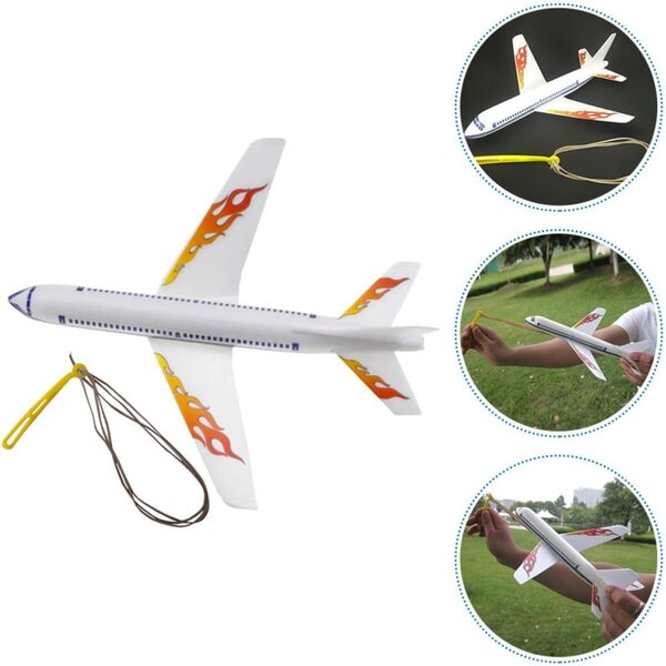 DECHOUS Avion Schaumstoff-Volant für Kinder, sicheres und unterhaltsames Spielen im Freien