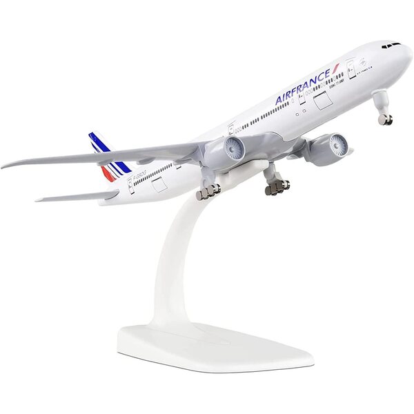 Frankreich B777 MOUDOAUER 1:300 Flugzeugmodell mit beweglichen Rädern und Ausstellungsständer