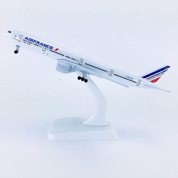 Frankreich B777 MOUDOAUER 1:300 Flugzeugmodell mit beweglichen Rädern und Ausstellungsständer