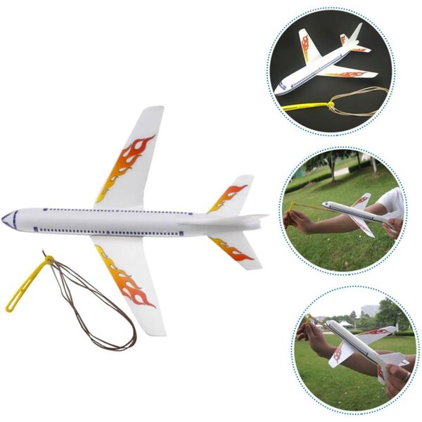 Avion leichtes und widerstandsfähiges Schaumstoffspielzeug für Kinder, mittelgroßes Outdoor-Modell