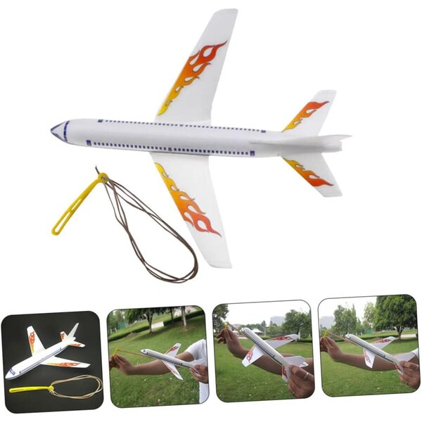 Avion leichtes und widerstandsfähiges Schaumstoffspielzeug für Kinder, mittelgroßes Outdoor-Modell