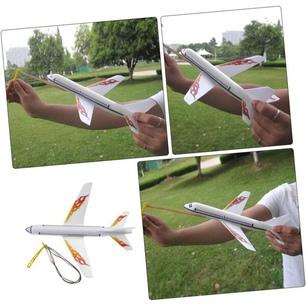 Avion leichtes und widerstandsfähiges Schaumstoffspielzeug für Kinder, mittelgroßes Outdoor-Modell