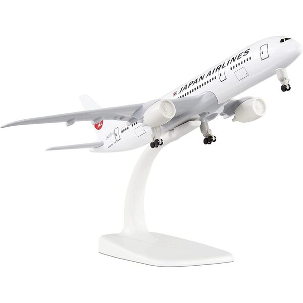 Japan B787 1:300 ZEZEFUFU-Legierungsflugzeugmodell mit beweglichen Rädern und Ausstellungssockel