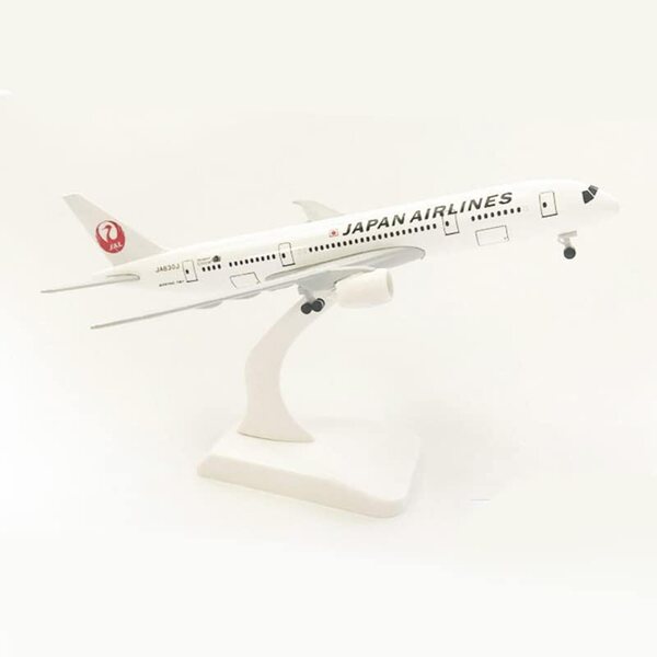 Japan B787 1:300 ZEZEFUFU-Legierungsflugzeugmodell mit beweglichen Rädern und Ausstellungssockel