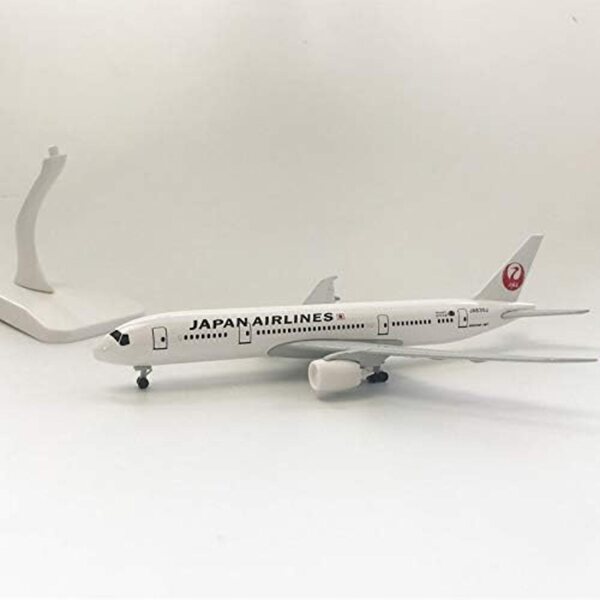 Japan B787 1:300 ZEZEFUFU-Legierungsflugzeugmodell mit beweglichen Rädern und Ausstellungssockel