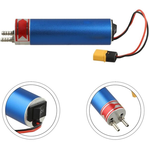 Elektrische Pumpe zur Betankung von Modellflugzeugen mit Geschwindigkeitsregelung und Vorwärts-/Rückwärtsfunktion