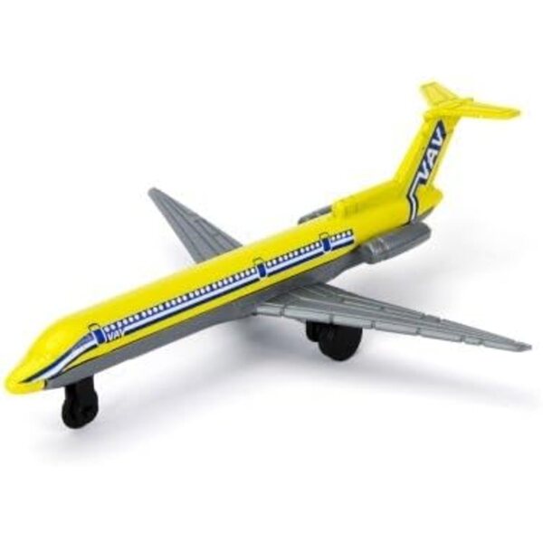 Avion de ligne-Modell aus gelbem Metall - LGRI, raffinierte Details und widerstandsfähig