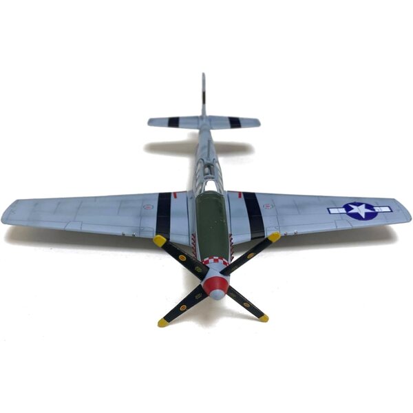 P-51B Mustang WWII USAAF 1:72 Legierungsmodell – Sammlerstück und dekorative Miniatur