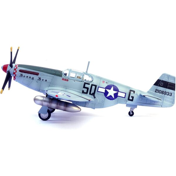 P-51B Mustang WWII USAAF 1:72 Legierungsmodell – Sammlerstück und dekorative Miniatur