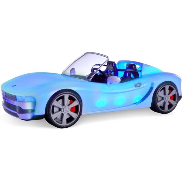 Rainbow High Farbwechselndes Voiture-Cabrio mit 8-in-1-LED und abnehmbaren Rädern