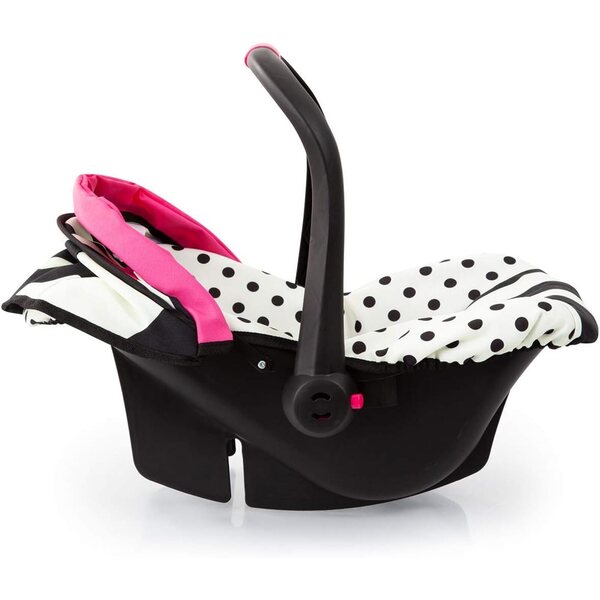 Autositz für Cosatto Groova Puppen mit Sonnenschirm und Sicherheitsgurt bis 46 cm