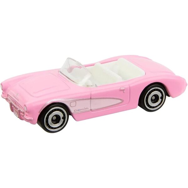 Hot Wheels Corvette 1956 Barbie The Movie Pink Metal 1:64 Sammlerstück