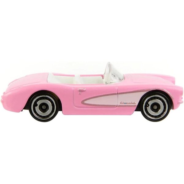 Hot Wheels Corvette 1956 Barbie The Movie Pink Metal 1:64 Sammlerstück