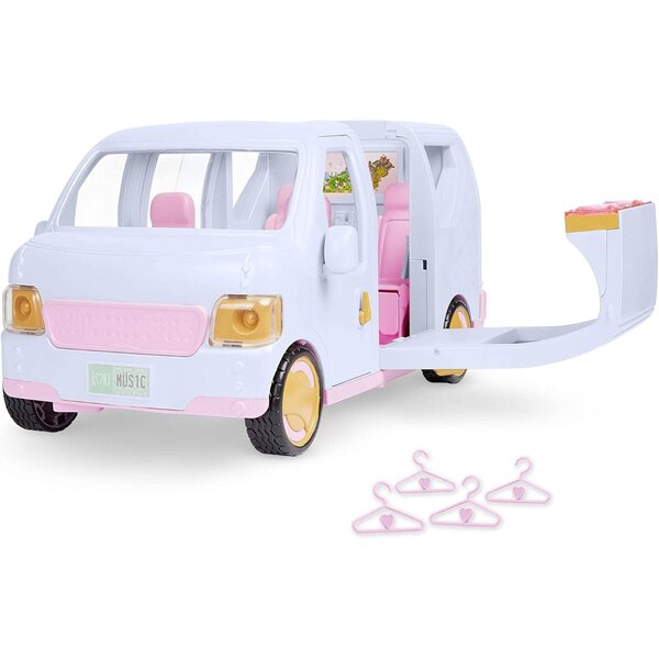 LORI Luxus-SUV: interaktives Fahrzeug für Minipuppen mit Musik und Lichtern