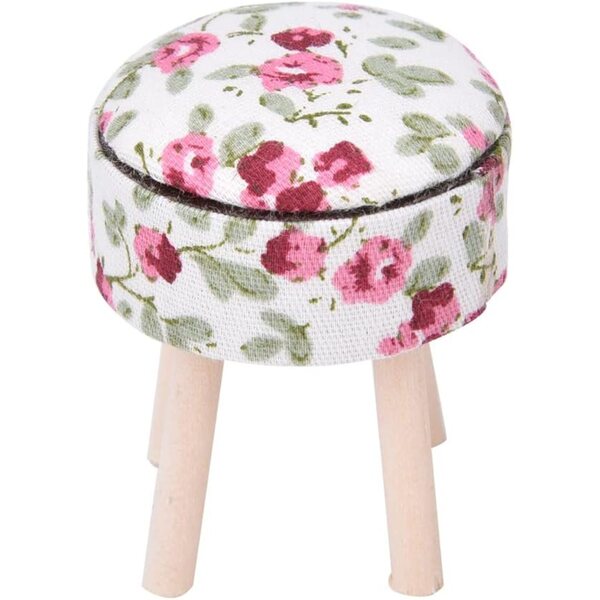 1/12 Miniatur-Holzhocker für Puppenhäuser – realistisches und elegantes Accessoire