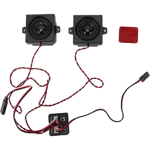 Modulo Suono Motore Auto RC con Simulatore Frequenza Variabile e Doppi Altoparlanti